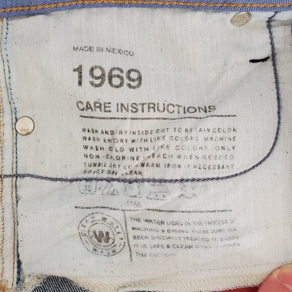Gap Jeans Womens Size 10/30 Blue 1969 Bootcut Raw Hem - Picture 7 of 11